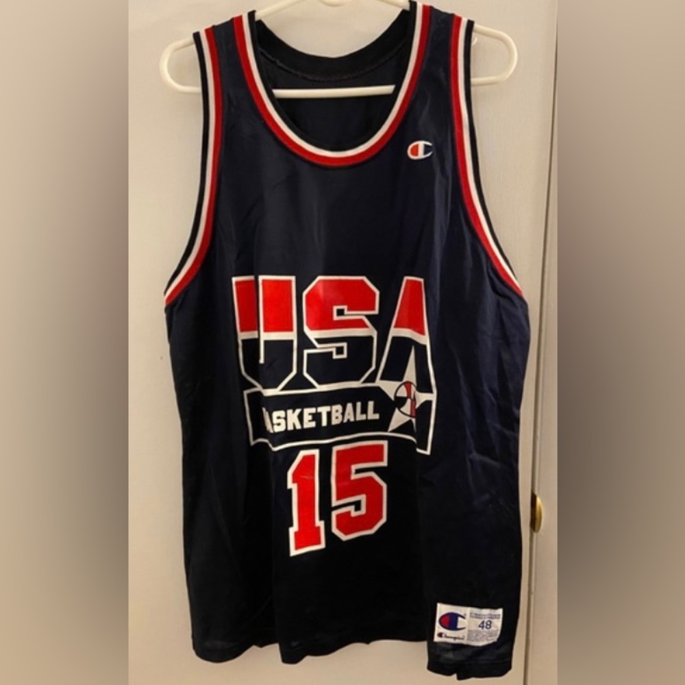 Champion USA Magic Johnson Jersey
